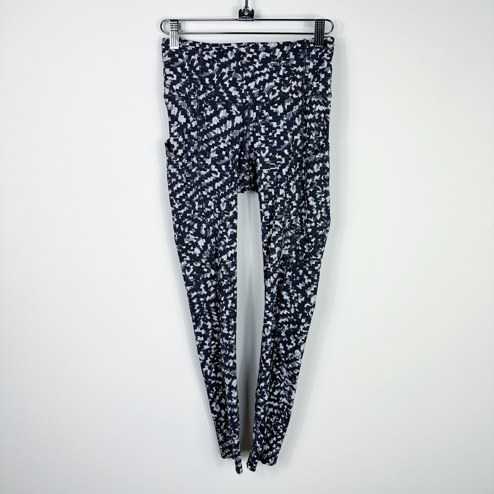 Lululemon Womens Fast and Free Tight II 25" Non-Reflective Pocket Running Size 4 - Picture 4 of 10